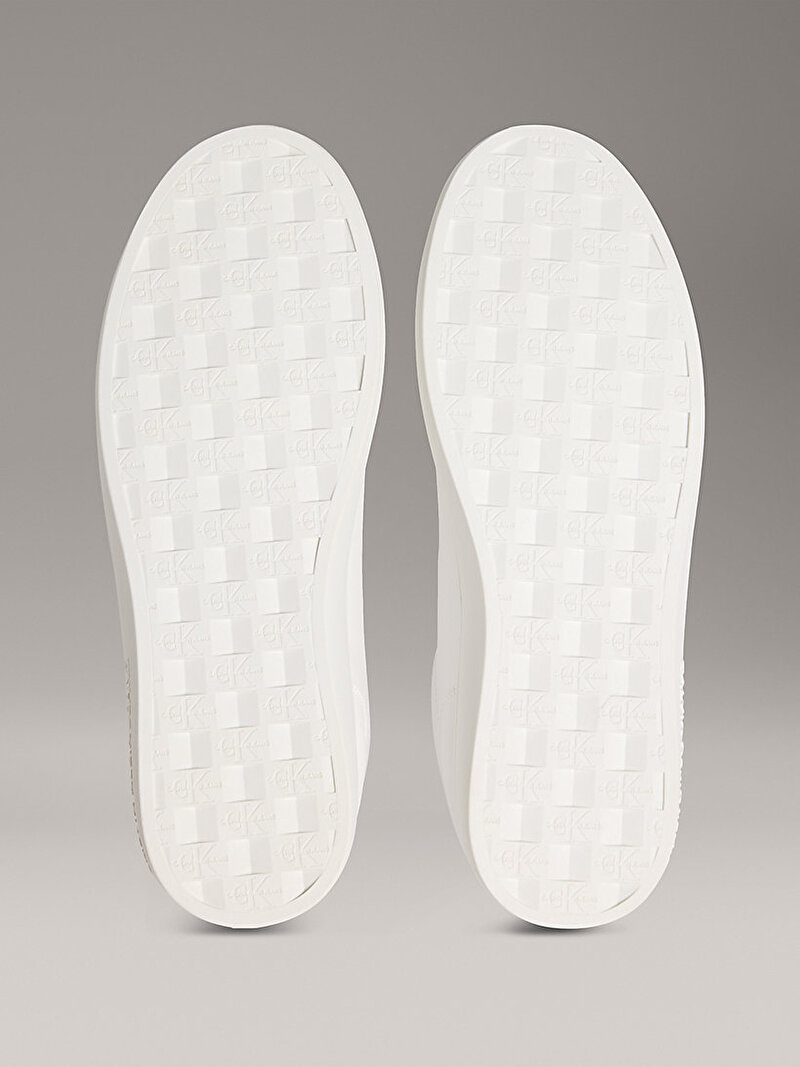 Calvin Klein Beyaz Renkli Erkek Classsic Cupsole Monogram Sneaker