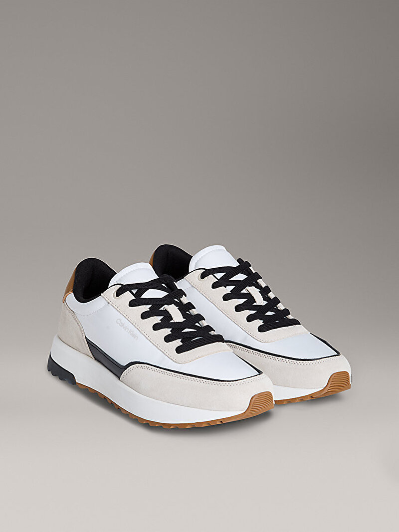 Calvin Klein Çok renkli Renkli Erkek Low Top Lace Up Sneaker