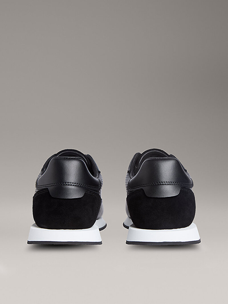 Calvin Klein Siyah Renkli Erkek Low Prof Runner Laceup Sneaker