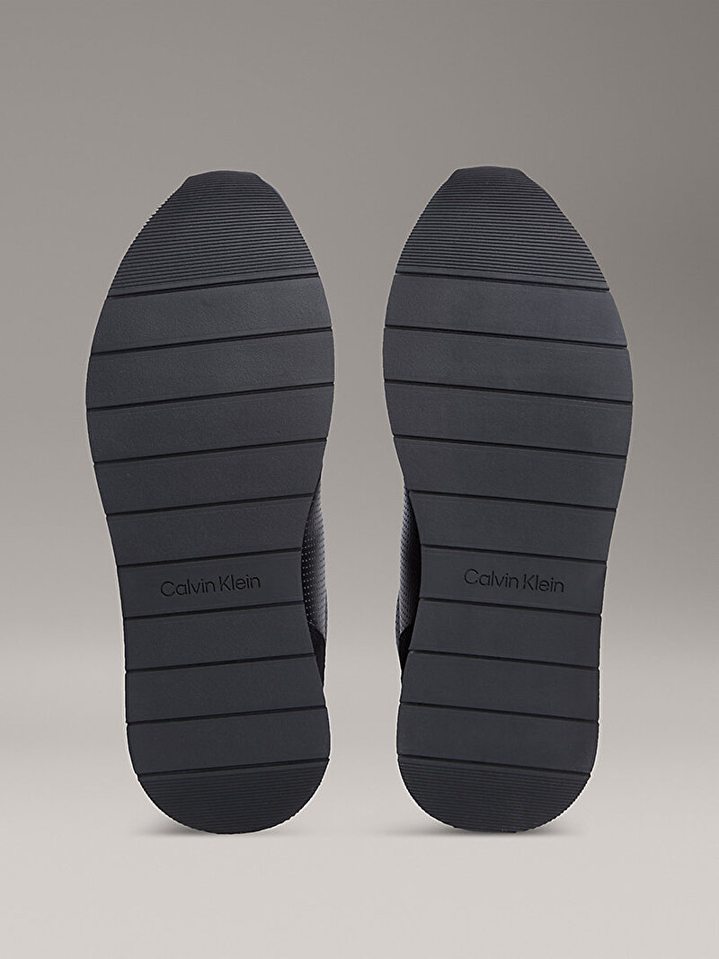 Calvin Klein Siyah Renkli Erkek Low Prof Runner Laceup Sneaker