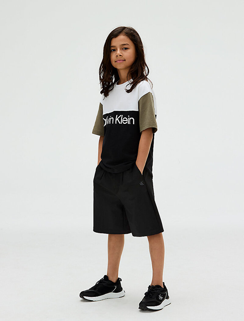 Calvin Klein Çok renkli Renkli Erkek Çocuk Blocking T-shirt