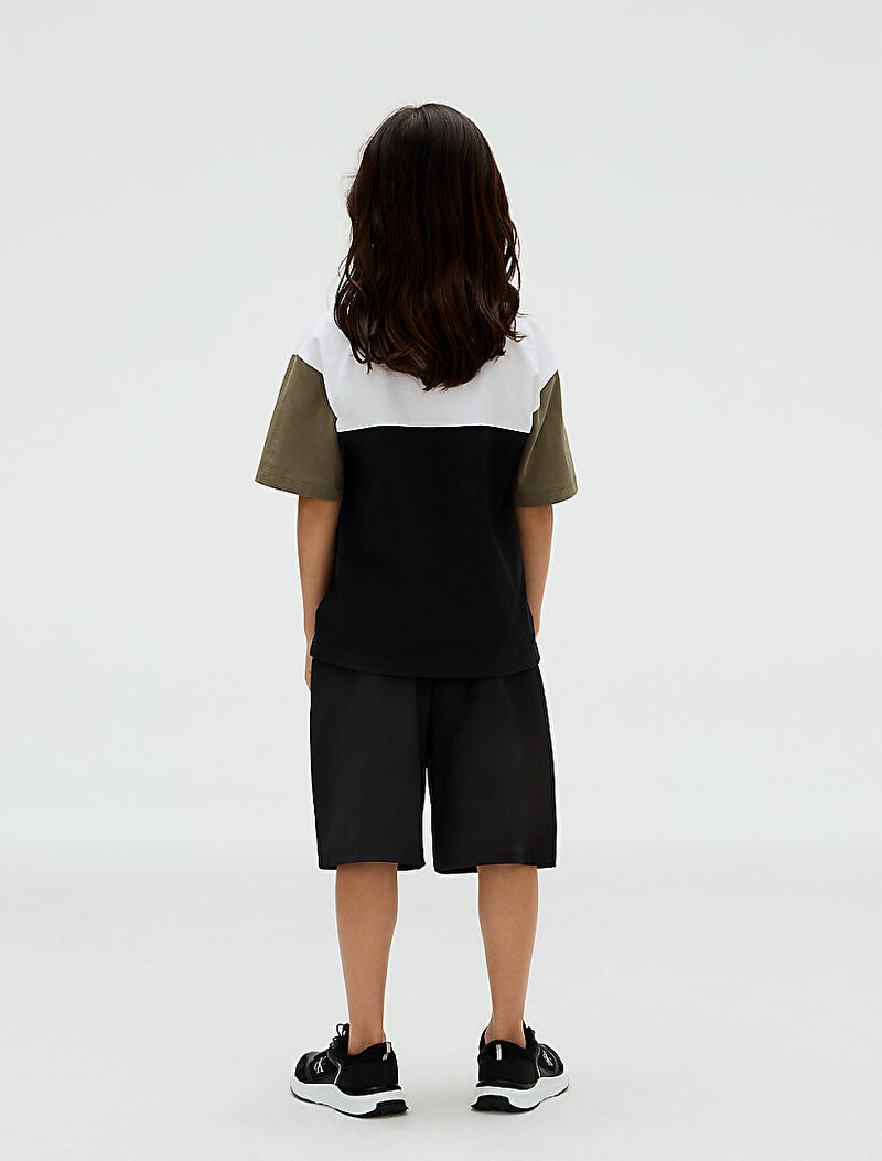 Calvin Klein Çok renkli Renkli Erkek Çocuk Blocking T-shirt