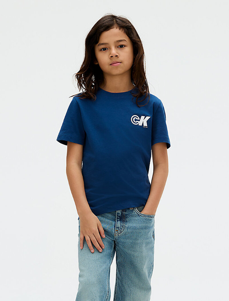 Erkek Çocuk Seasonal CK Regular T-shirt