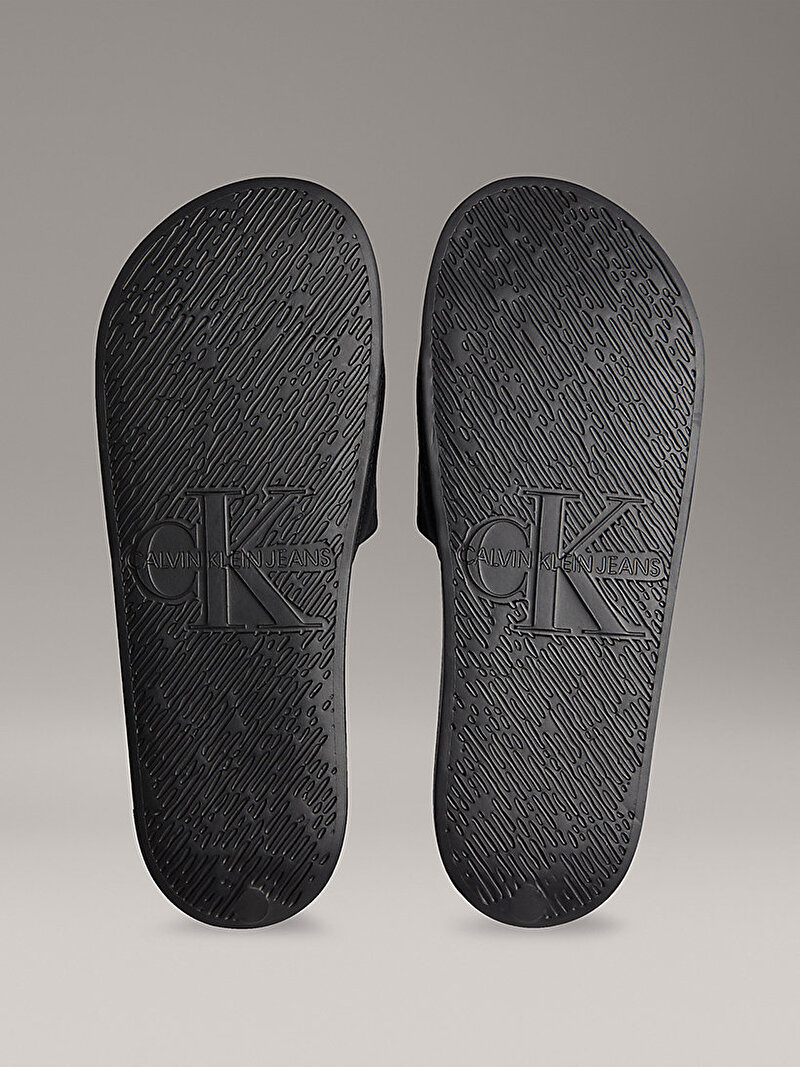 Calvin Klein Siyah Renkli Erkek Mono Plaj Terliği