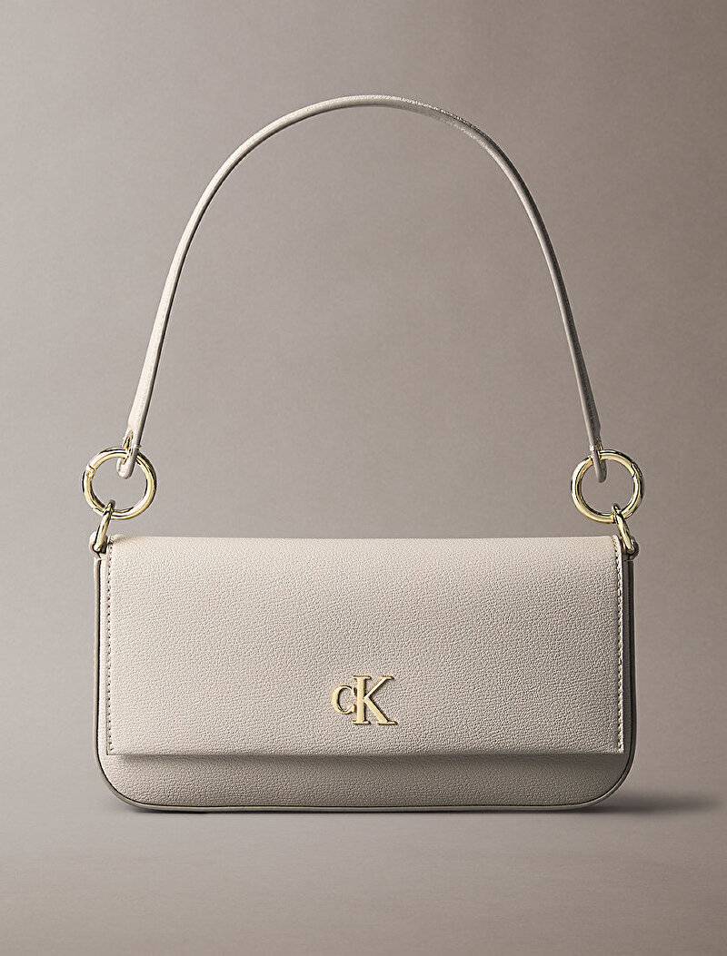 Kadın Minimal Monogram Omuz Çantası
