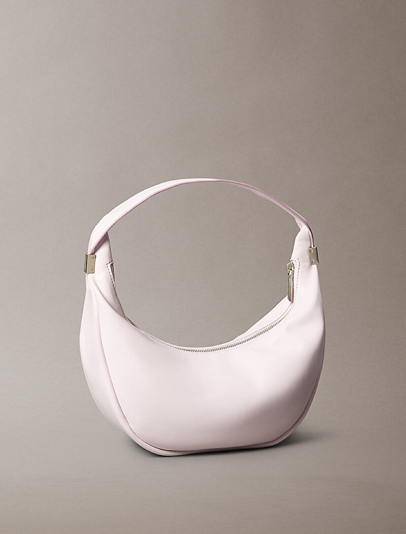 Calvin Klein Pembe Renkli Kadın Pinched Soft Omuz Çantası