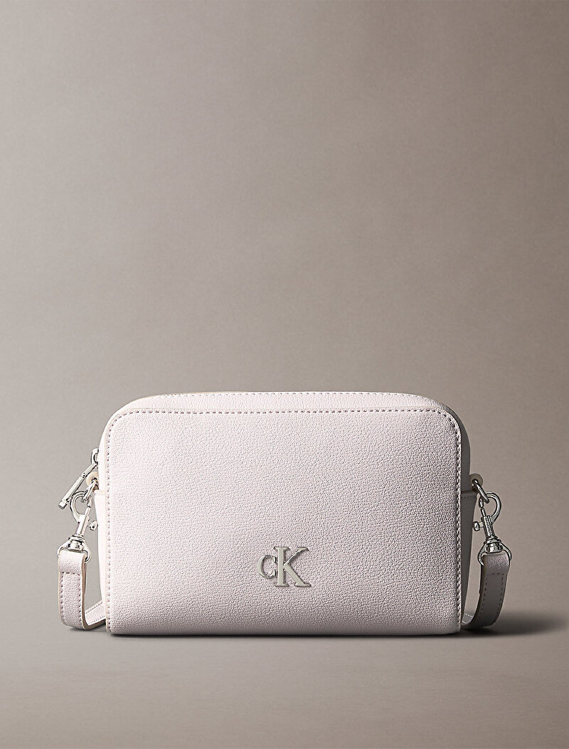Calvin Klein Pembe Renkli Kadın Minimal Monogram Çapraz Çanta