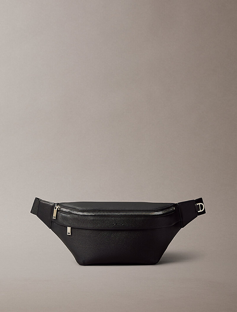 Calvin Klein Siyah Renkli Erkek Micro Pebble Bel Çantası