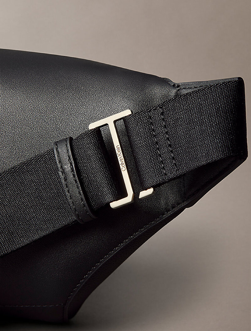 Calvin Klein Siyah Renkli Erkek Micro Pebble Bel Çantası