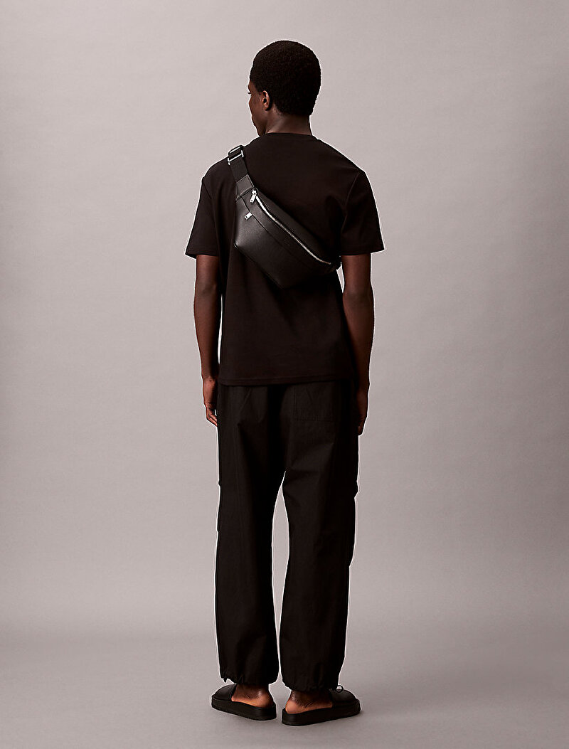 Calvin Klein Siyah Renkli Erkek Micro Pebble Bel Çantası