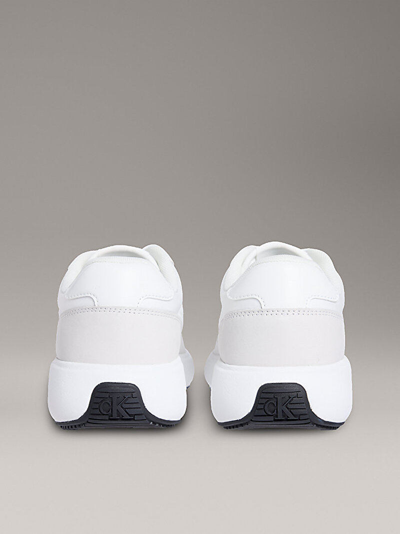 Calvin Klein Beyaz Renkli Kadın Runner Sneaker