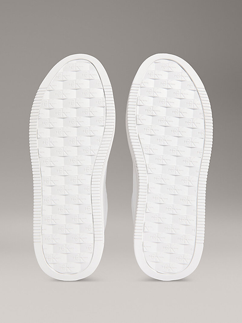 Calvin Klein Beyaz Renkli Kadın Bold Flatform Low Lace Sneaker