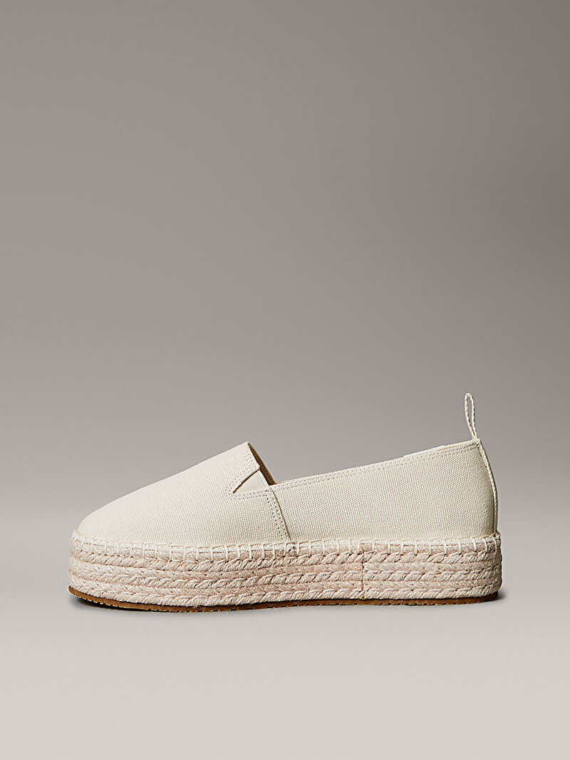 Calvin Klein Bej Renkli Kadın Platform Espadril