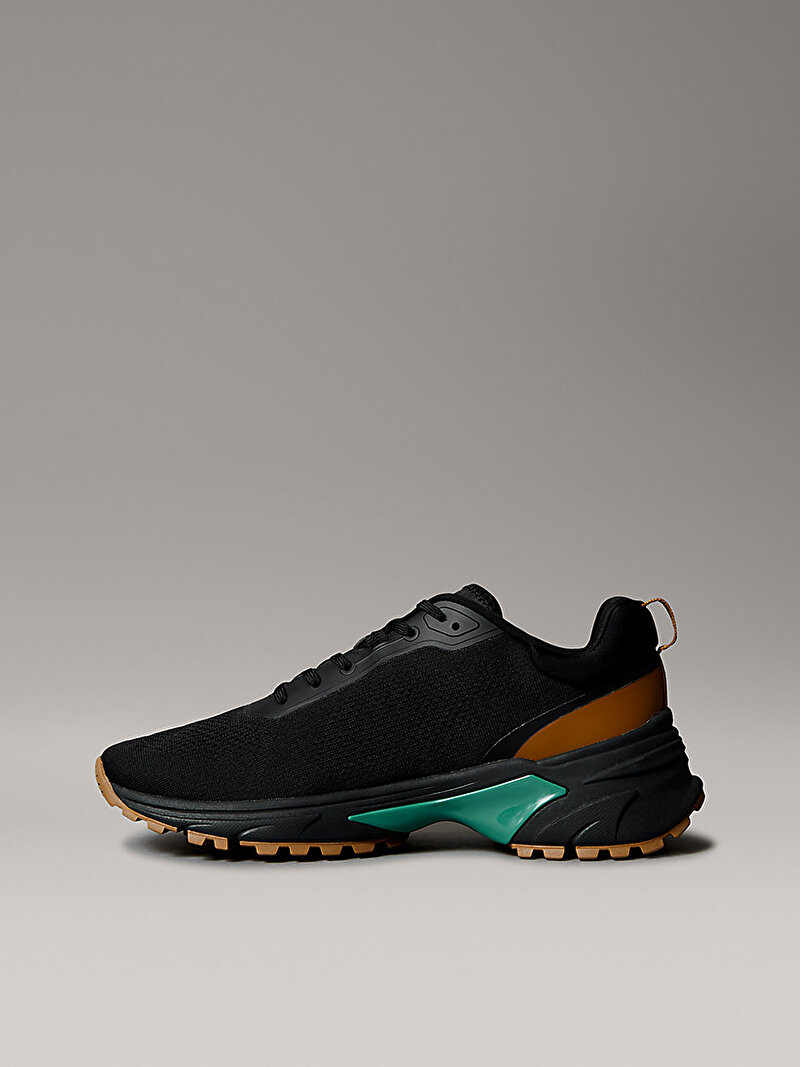 Calvin Klein Siyah Renkli Erkek Hike Runner Tech Sneaker