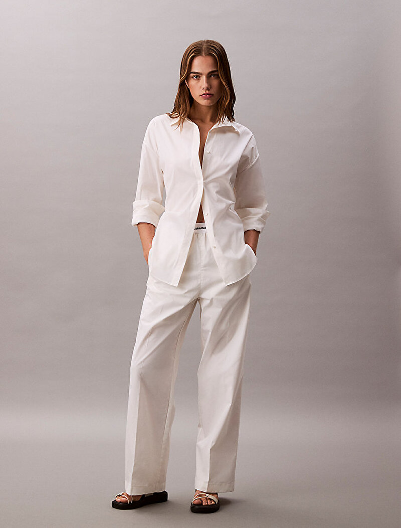 Kadın Logo Relaxed Pantolon