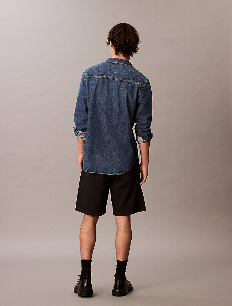 Calvin Klein Siyah Renkli Erkek 90S Ck Classic Şort