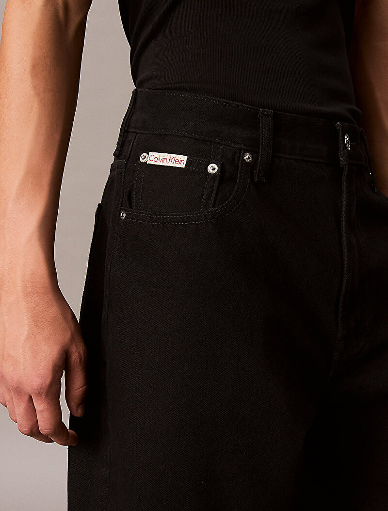 Calvin Klein Siyah Renkli Erkek 90S Ck Classic Şort