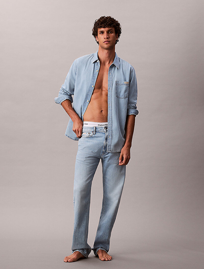 Erkek Standard Straight Jean Pantolon