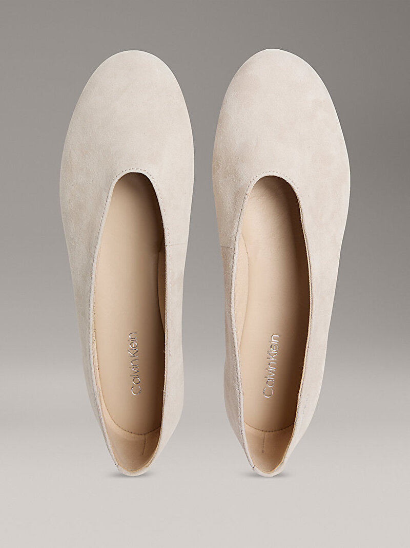 Calvin Klein Bej Renkli Kadın Babet