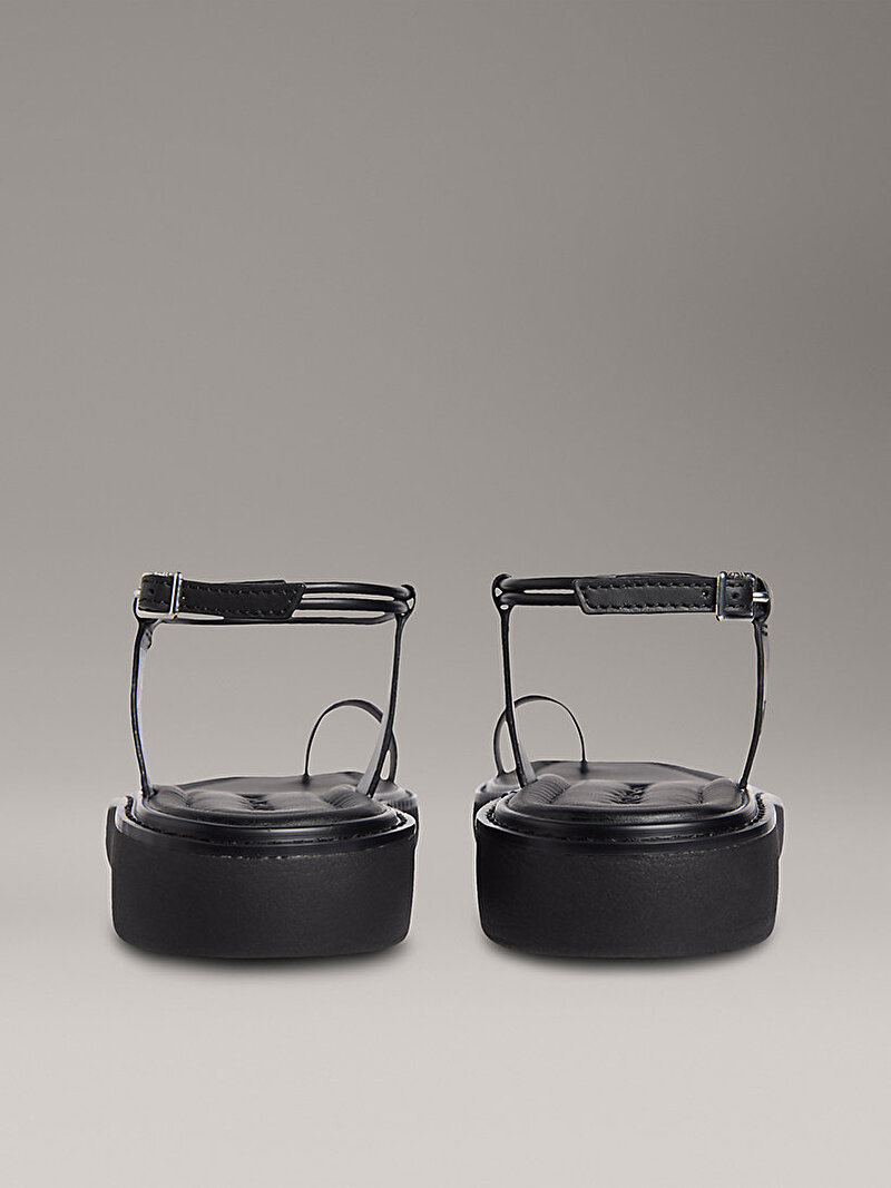 Calvin Klein Siyah Renkli Kadın Rope Toe Post Sandalet