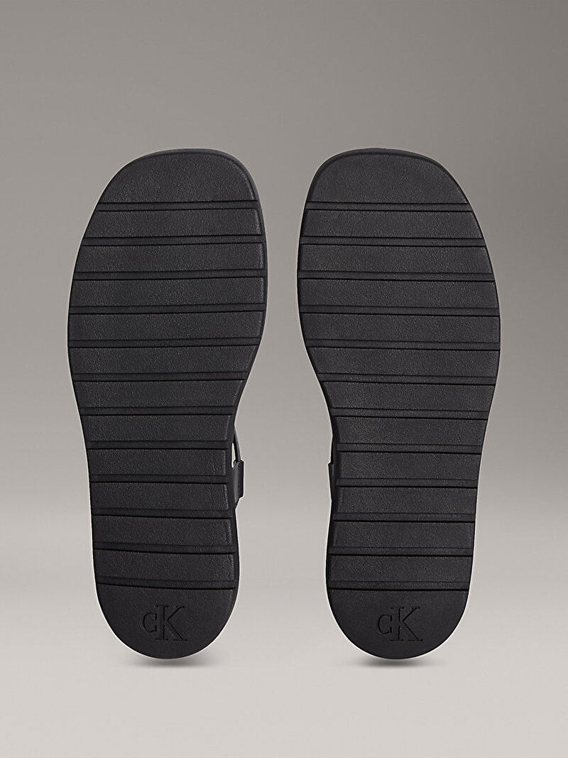 Calvin Klein Siyah Renkli Kadın Rope Toe Post Sandalet