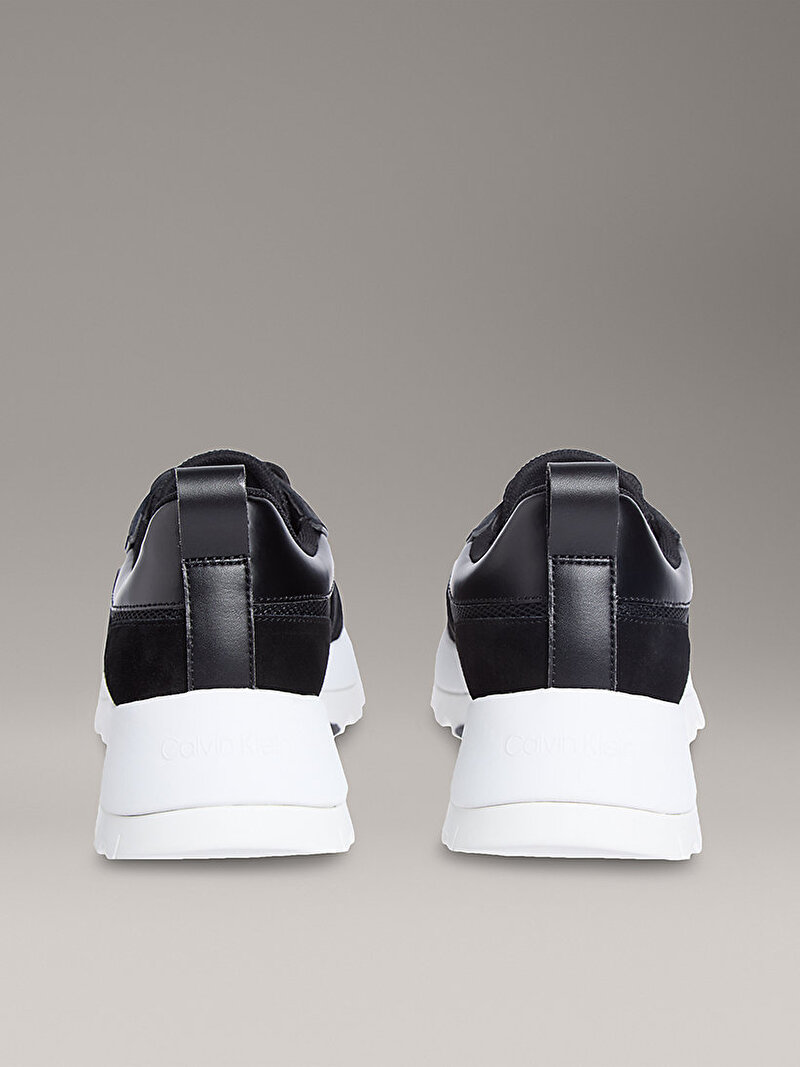 Calvin Klein Siyah Renkli Kadın Runner Lace Up Sneaker