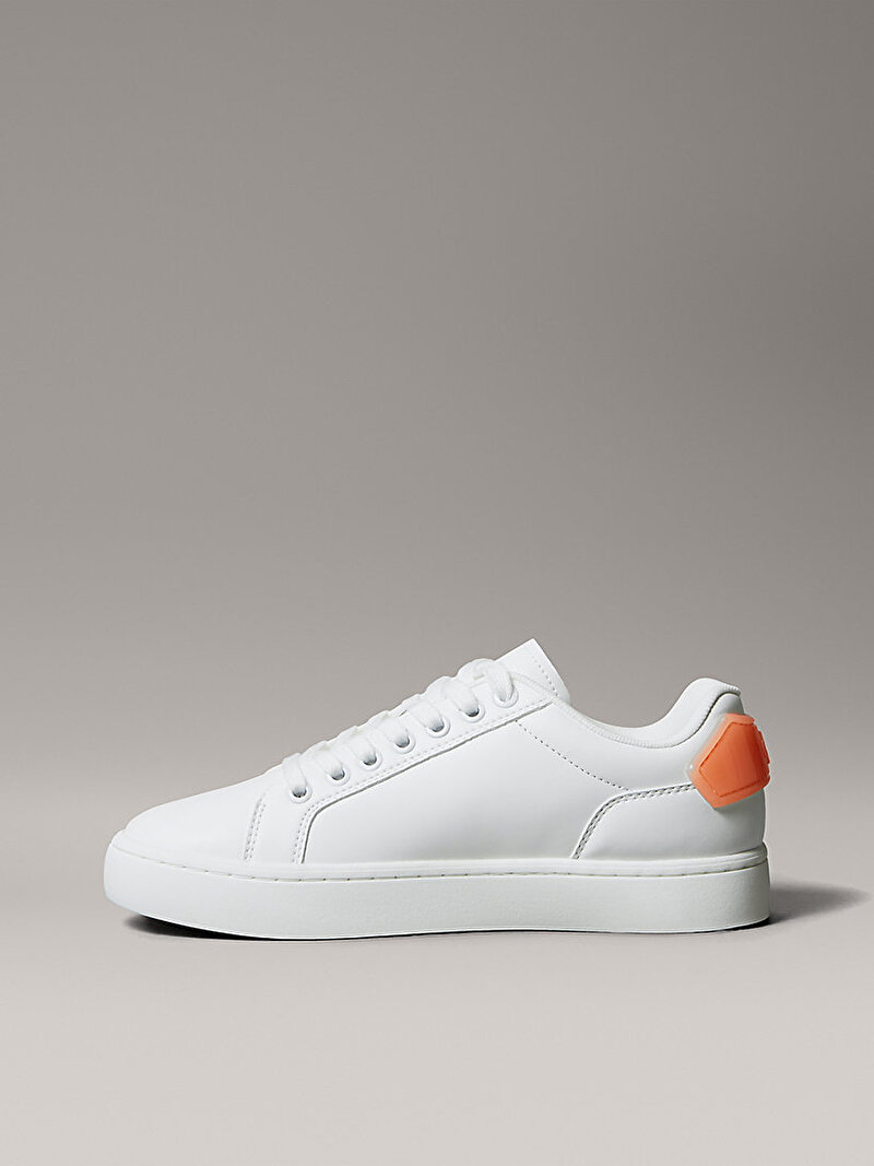 Calvin Klein Beyaz Renkli Kadın Classic Cupsole Sneaker