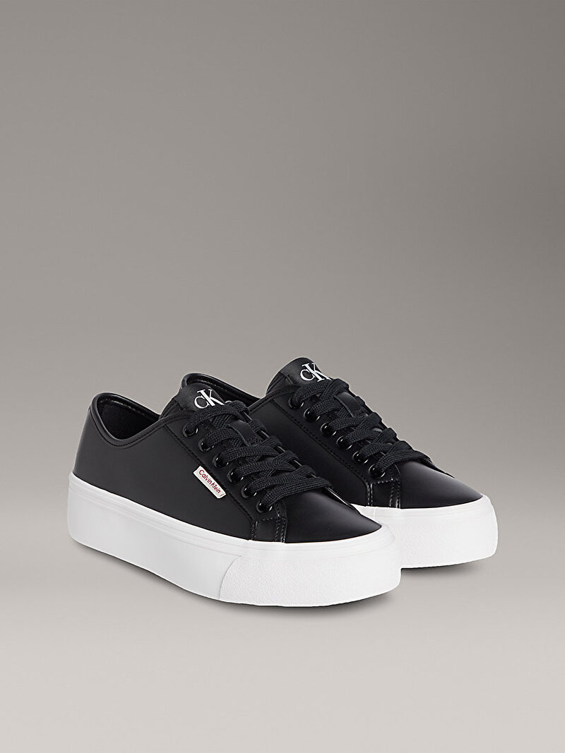 Calvin Klein Siyah Renkli Kadın Vulcanic Flatform Sneaker