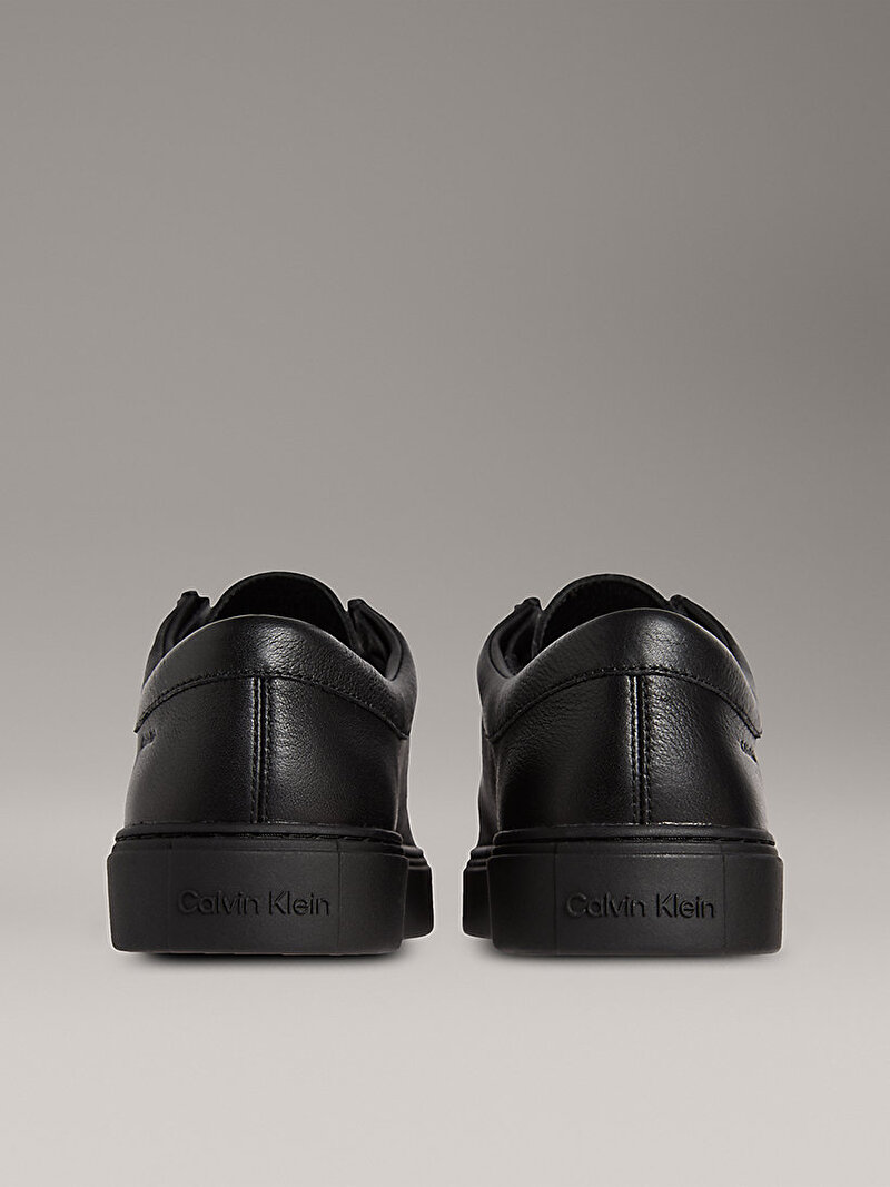 Calvin Klein Siyah Renkli Erkek Hybrid Apron Lace Up Klasik Ayakkabı