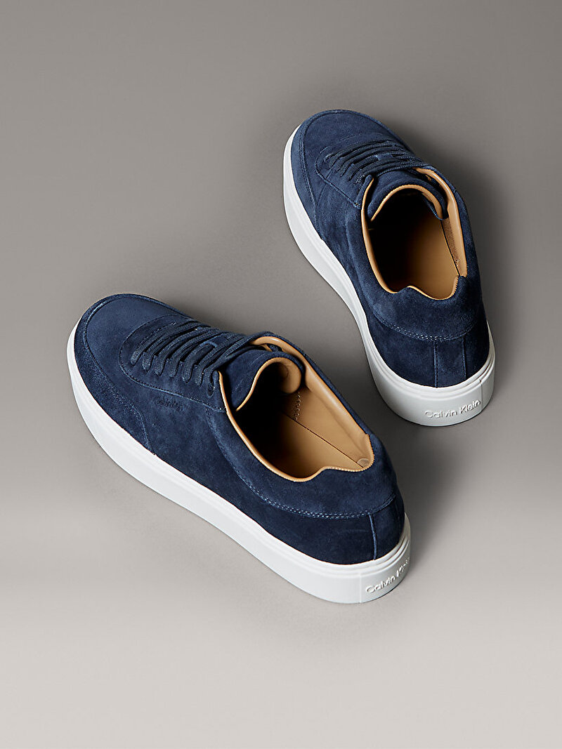 Calvin Klein Lacivert Renkli Erkek Clean Cup Low LaceUp Sneaker