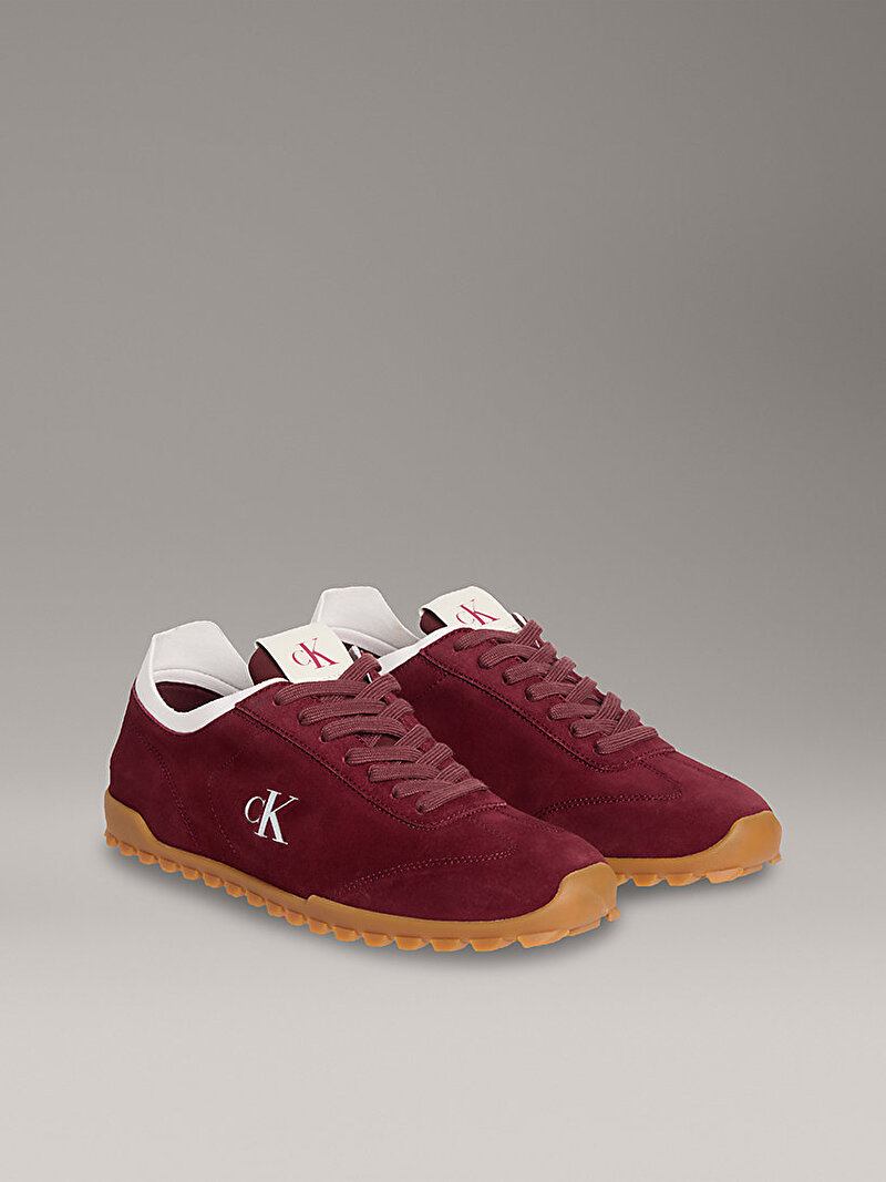 Calvin Klein Kırmızı Renkli Erkek Low Profile Runner Sneaker