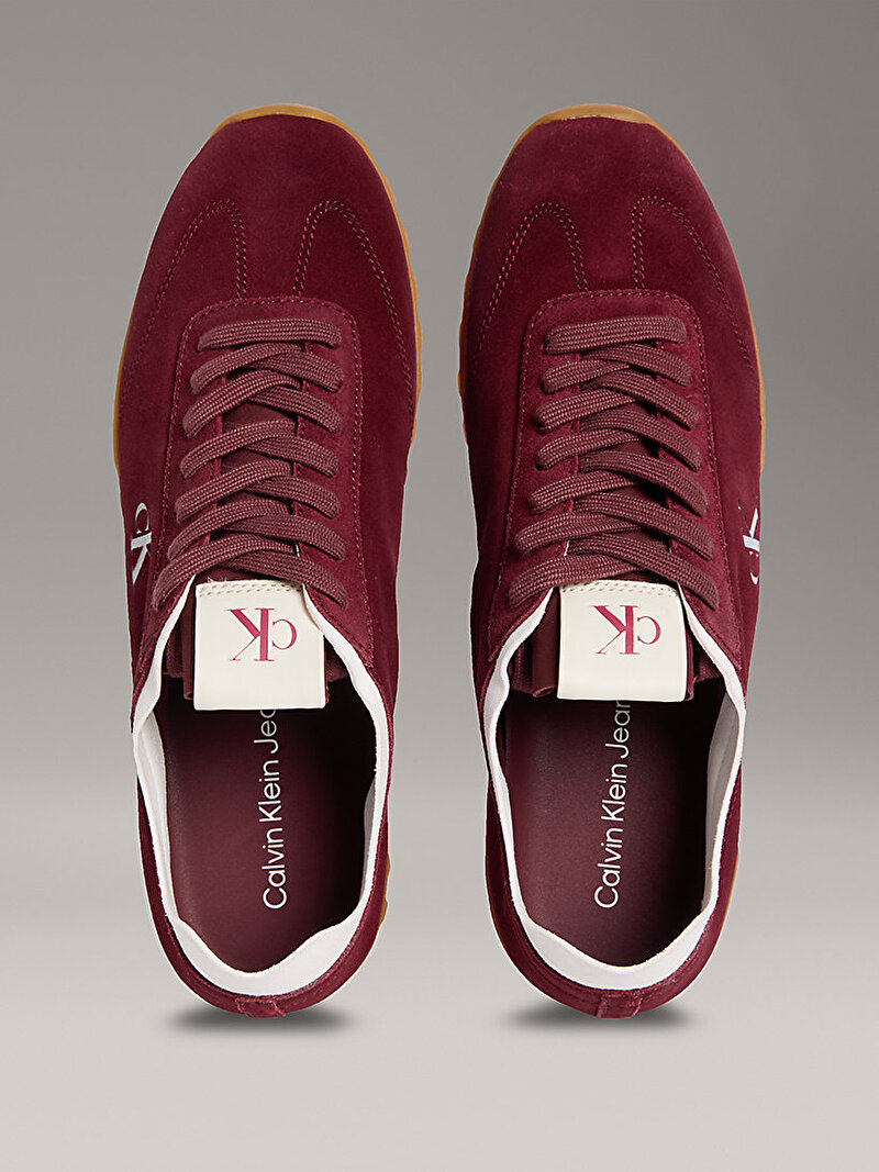 Calvin Klein Kırmızı Renkli Erkek Low Profile Runner Sneaker