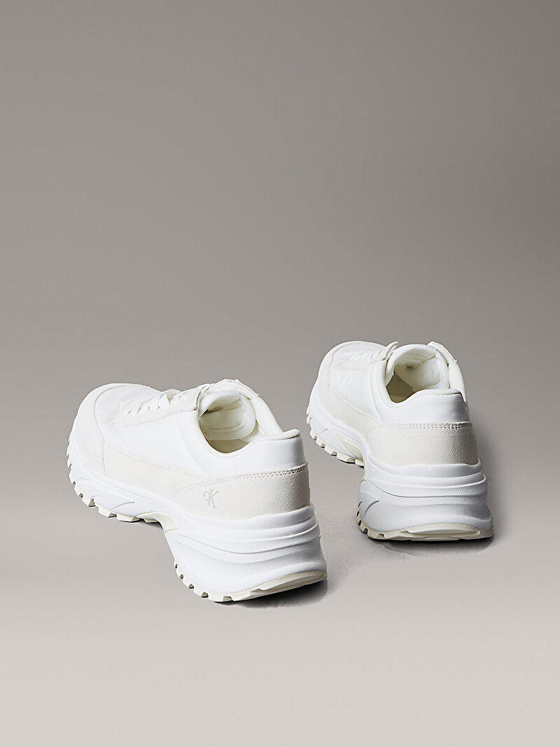 Calvin Klein Beyaz Renkli Erkek Hike Runner Casual Sneaker