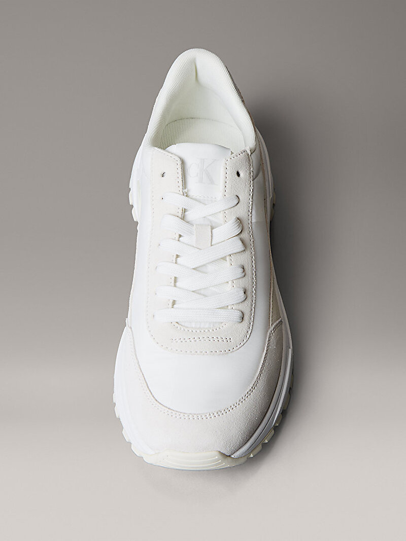 Calvin Klein Beyaz Renkli Erkek Hike Runner Casual Sneaker