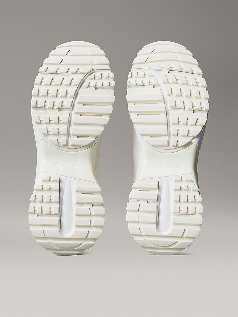 Calvin Klein Beyaz Renkli Erkek Hike Runner Casual Sneaker