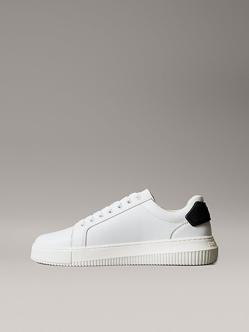 Calvin Klein Beyaz Renkli Erkek Chunky Cupsole Runner Sneaker