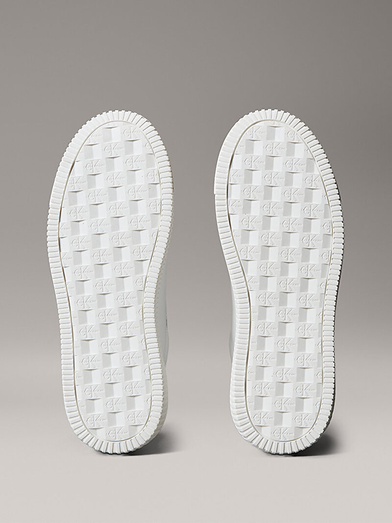 Calvin Klein Beyaz Renkli Erkek Chunky Cupsole Runner Sneaker