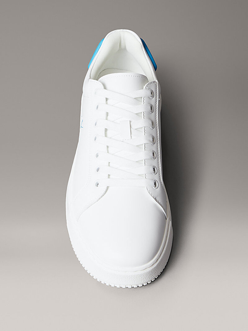 Calvin Klein Beyaz Renkli Erkek Chunky Cupsole Runner Sneaker