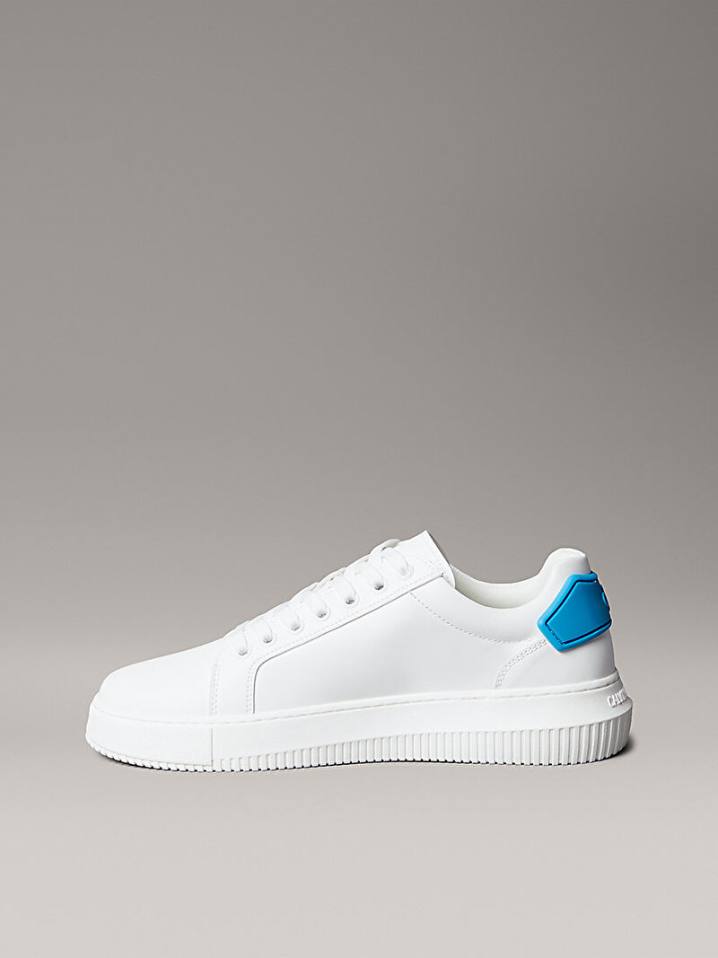 Calvin Klein Beyaz Renkli Erkek Chunky Cupsole Runner Sneaker