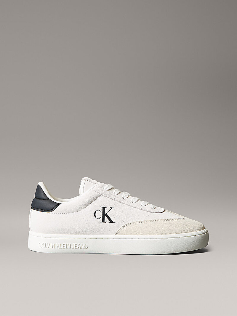 Calvin Klein Beyaz Renkli Erkek Classic Cupsole Sneaker