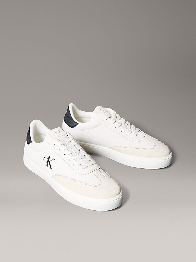 Calvin Klein Beyaz Renkli Erkek Classic Cupsole Sneaker