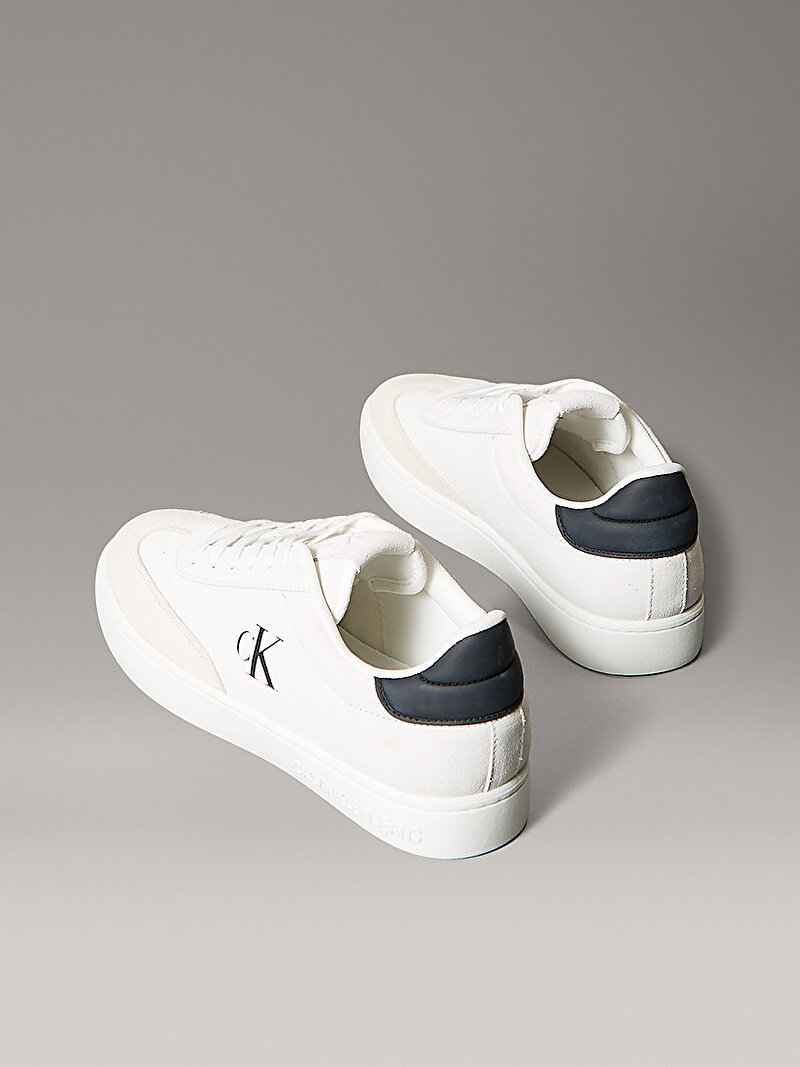 Calvin Klein Beyaz Renkli Erkek Classic Cupsole Sneaker