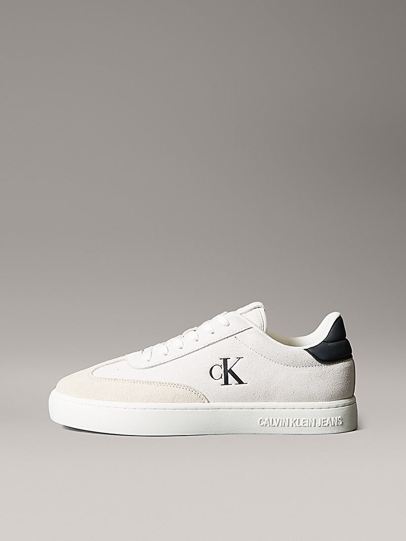 Calvin Klein Beyaz Renkli Erkek Classic Cupsole Sneaker