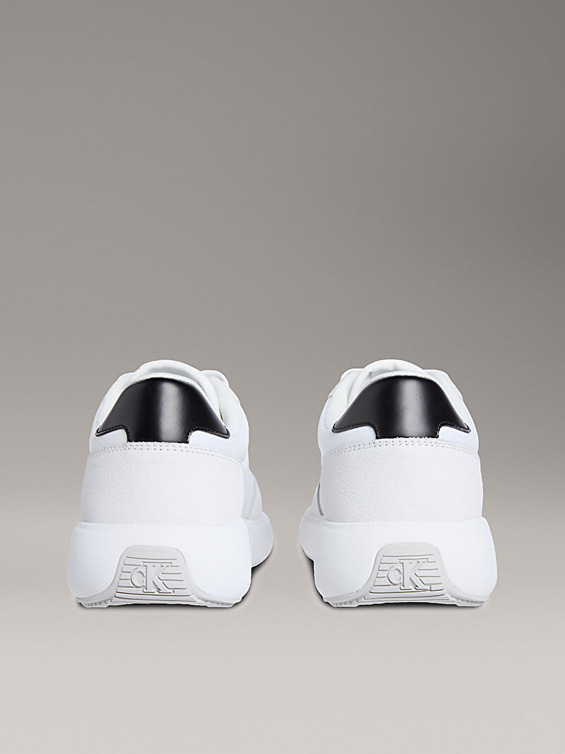 Calvin Klein Beyaz Renkli Erkek Athleisure Runner Sneaker