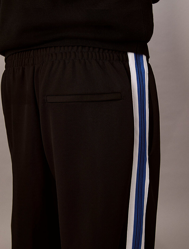 Calvin Klein Siyah Renkli Erkek Stretch Twill Track Eşofman Altı