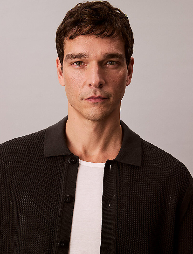 Calvin Klein Siyah Renkli Erkek Kazak