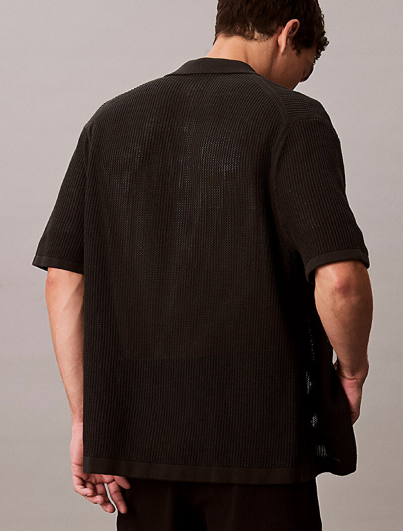 Calvin Klein Siyah Renkli Erkek Kazak