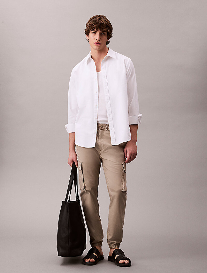 Erkek Skinny Elastic Pantolon