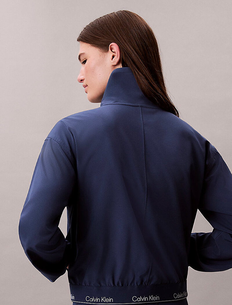 Calvin Klein Lacivert Renkli Kadın Modern Sport Rüzgarlık Ceket