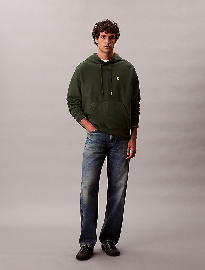 Erkek Premium Terry Monogram Sweatshirt